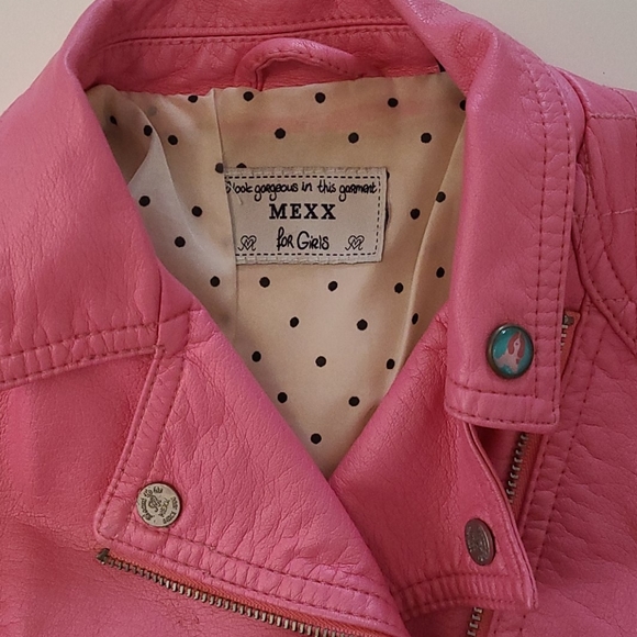 Kids D's vegan leather jacket - Picture 2 of 4